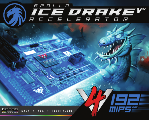 V4 Icedrake for Amiga 1200