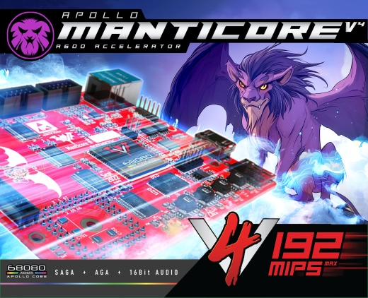 V4 Manticore pour Amiga 600