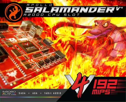 V4 Salamander for Amiga 2000